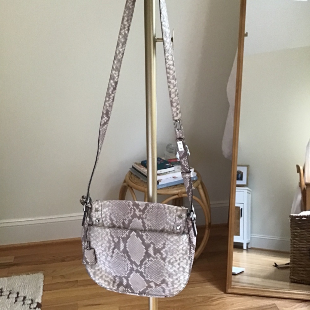 Michael Kors Python Print Crossbody Bag With Studs - image 4